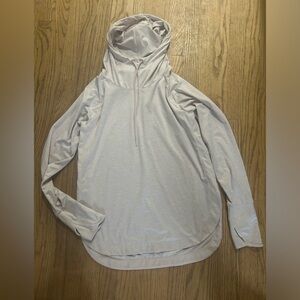 Athleta Uptempo Hoodie, Light Purple, Size M